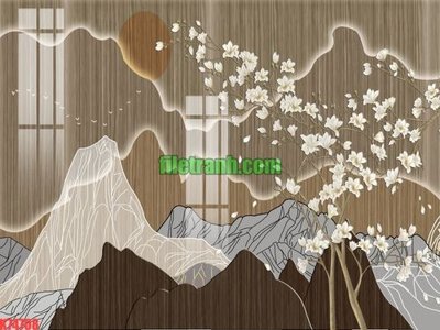 File tranh File gốc in tranh nền tường tổng hợp K74708 (gốc) in vải canvas