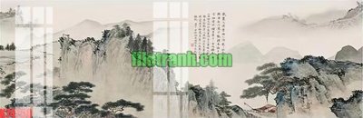 File tranh File gốc in tranh nền tường tổng hợp K74750 (gốc) in backlit film