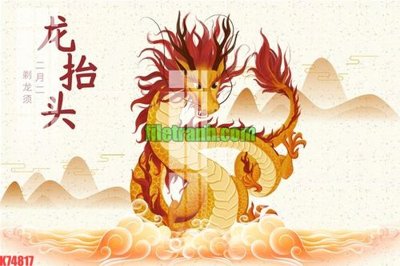 File in trần File gốc in tranh nền tường tổng hợp K74817 (file gốc) xuyên sáng