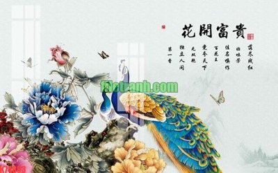 File PSD File gốc in tranh nền tường tổng hợp K74883 (bản gốc) cho nhà in