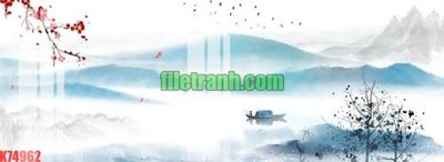 File gốc File gốc in tranh nền tường tổng hợp K74962 cho in ấn và thiết kế