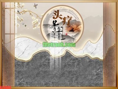 Ảnh gốc File gốc in tranh nền tường tổng hợp K74969 (độ nét cao) in tráng gương