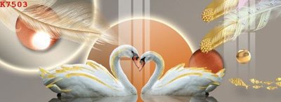 File in trần File gốc in tranh tổng hợp K7503 (file gốc) phong thủy