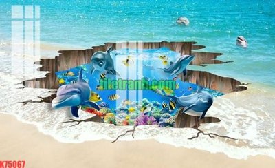 File tranh File gốc in tranh nền tường tổng hợp K75067 (gốc) in backlit film