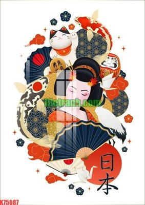 Ảnh mô tả file gốc in mica File gốc in tranh nền tường tổng hợp K75087