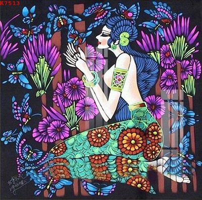 File tranh in tráng gương File gốc in tranh tổng hợp K7513 (siêu nét)