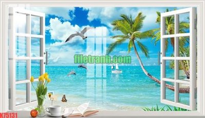 File tranh File gốc in tranh nền tường tổng hợp K75131 (bản gốc) treo quán cafe