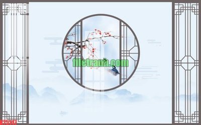 File ảnh File gốc in tranh nền tường tổng hợp K75147 (gốc) cho trang trí nhà hàng