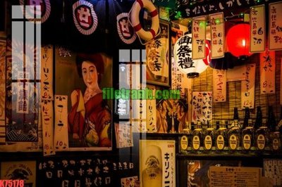 File tranh gốc File gốc in tranh nền tường tổng hợp K75178 (bản quyền) độc đáo