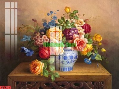 Tải file File gốc in tranh nền tường tổng hợp K75205 (PSD) cho in tranh 3D