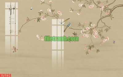 File in ấn File gốc in tranh nền tường tổng hợp K75224 (bản gốc) chất lượng cao