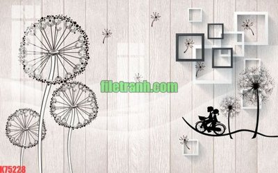 File tranh gốc File gốc in tranh nền tường tổng hợp K75228 (bản đẹp) độc quyền