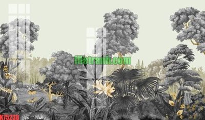 Tải file gốc File gốc in tranh nền tường tổng hợp K75238 (bản PSD) đầy đủ layer