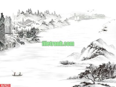 Download file File gốc in tranh nền tường tổng hợp K75248 (gốc) in mica bàn thờ