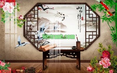 File gốc File gốc in tranh nền tường tổng hợp K75259 (chủ đề hiện đại) trang trí