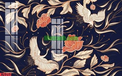 File gốc File gốc in tranh nền tường tổng hợp K75352 (chuẩn màu) cho in offset