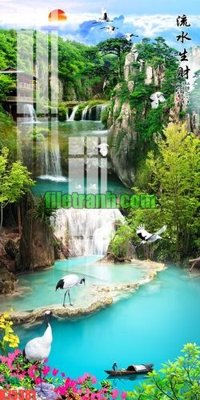 File ảnh File gốc in tranh nền tường tổng hợp K75381 (gốc) in biển hiệu