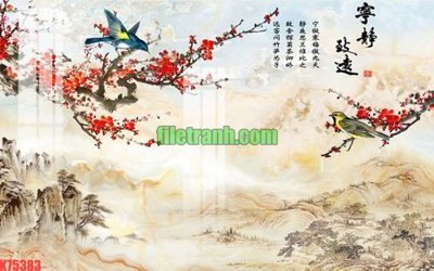 Download file File gốc in tranh nền tường tổng hợp K75383 (chuẩn in) chất lượng cao