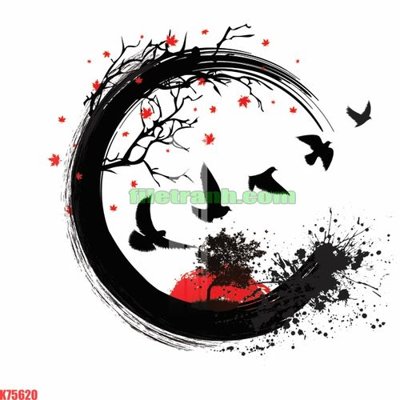 File gốc File gốc in tranh nền tường tổng hợp K75620 (thiết kế) cho in ấn