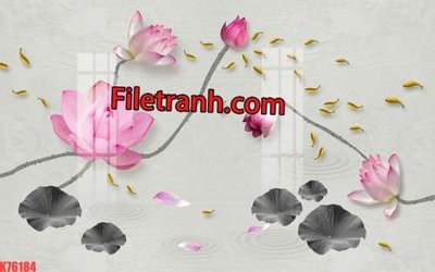 Download file File tranh gốc dán tường hươu nai sừng K76184 (gốc) cho xưởng in