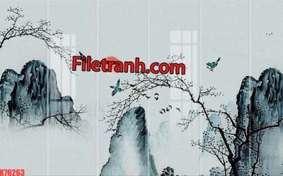 File tranh File tranh gốc dán tường hươu nai sừng K76263 (ảnh gốc) độ nét vượt trội