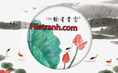 Tải file gốc File tranh gốc dán tường hươu nai sừng K76343 (in khổ lớn) không mờ