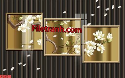 Download file gốc File tranh gốc dán tường hươu nai sừng K76548 (in mica) logo