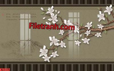 File tranh in mica File tranh gốc dán tường hươu nai sừng K76552 (độ phân giải cao)