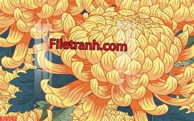 Tải file File tranh gốc dán tường hươu nai sừng K76563 (ảnh gốc) độ phân giải 300dpi