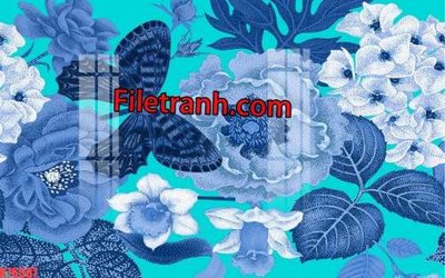 File PSD File tranh gốc dán tường hươu nai sừng K76587 (nguyên bản) cho thiết kế