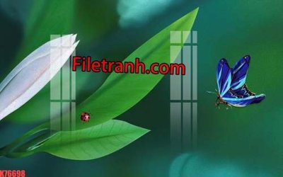 File tranh in trần File tranh gốc dán tường hươu nai sừng K76698 (ảnh gốc siêu nét)