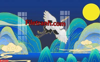 Download file File tranh gốc dán tường hươu nai sừng K76798 (chuẩn in) File tranh gốc dán tường hươu nai sừng K76798