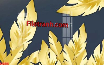 File in ấn File tranh gốc dán tường hươu nai sừng K76816 (bản gốc) sắc nét