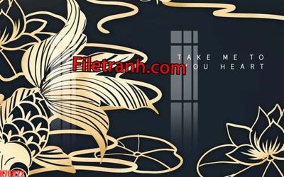 Mua file gốc File tranh gốc dán tường hươu nai sừng K76822 (PSD) tại Filetranh.com