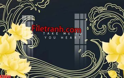 Download file File tranh gốc dán tường hươu nai sừng K76844 (chuẩn in) File tranh gốc dán tường hươu nai sừng K76844