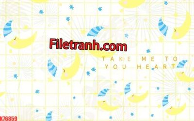 Tải file File tranh gốc dán tường hươu nai sừng K76859 (PSD) cho in tranh 3D