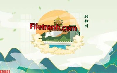 File PSD File tranh gốc dán tường hươu nai sừng K76891 (bản gốc) dễ dàng edit