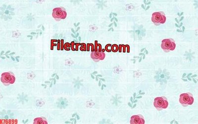 File gốc File tranh gốc dán tường hươu nai sừng K76899 (in mica) làm bảng hiệu