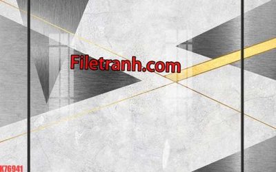 Tải file File tranh gốc dán tường hươu nai sừng K76941 (gốc) in tranh tráng gương