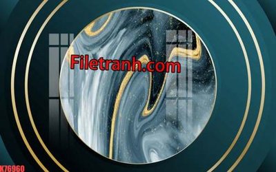 File gốc File tranh gốc dán tường hươu nai sừng K76960 (in mica) làm bảng hiệu