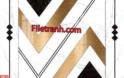 File in lụa File tranh gốc dán tường hươu nai sừng K77023 (hoa văn) File tranh gốc dán tường hươu nai sừng K77023