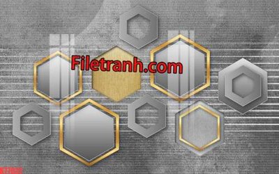 File tranh File tranh gốc dán tường hươu nai sừng K77037 (gốc) in film