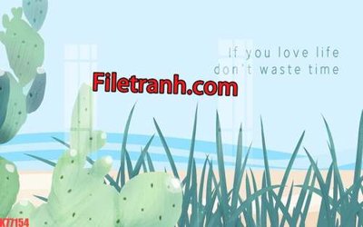 Tải file File tranh gốc dán tường hươu nai sừng K77154 (ảnh gốc) file AI/EPS