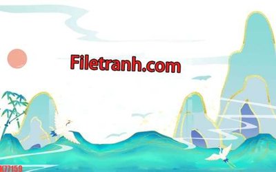 Chi tiết file gốc File tranh gốc dán tường hươu nai sừng K77159 (cho in tráng gương)