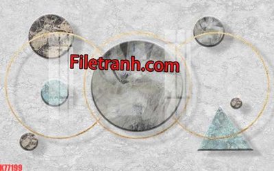 File ảnh File tranh gốc dán tường hươu nai sừng K77199 (gốc) cho trang trí nhà hàng