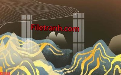 Tải file File tranh gốc dán tường hươu nai sừng K77263 (ảnh gốc) 300dpi File tranh gốc dán tường hươu nai sừng K77263