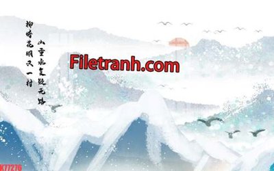 Hình ảnh gốc File tranh gốc dán tường hươu nai sừng K77276 (để in khổ lớn)