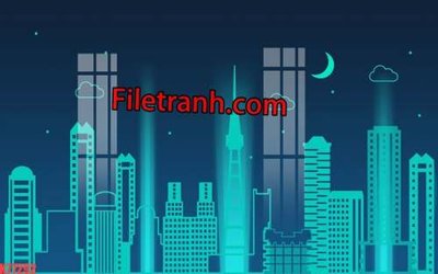 Tải file File tranh gốc dán tường hươu nai sừng K77292 (PSD) cho in ấn quảng cáo