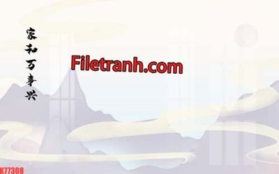 File in trần File tranh gốc dán tường hươu nai sừng K77308 (bản gốc) 5D