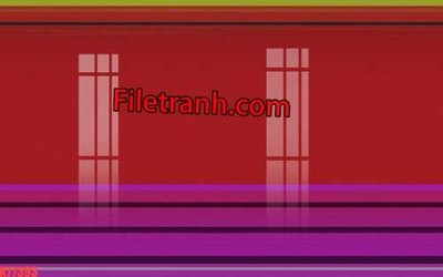 File in ấn chuyên nghiệp File tranh gốc dán tường hươu nai sừng K77393 (file gốc)